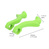 Maxbell 2 Pieces Bicycle Bar Ends Parts Bike Handlebar Grips for Replacement Outdoor Green