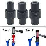Maxbell Bike Fork Seal Driver Tool Repair Part Replacing Sturdy Bicycle Repair Tools 3pcs
