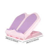Maxbell Slant Board Calf Stretcher Adjustable Squat Wedge for Travel Sports Home Gym Pink