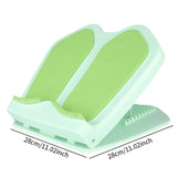 Maxbell Slant Board Calf Stretcher Adjustable Squat Wedge for Travel Sports Home Gym Green
