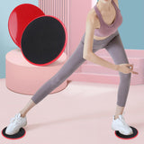 Maxbell Exercise Sliders Equipment Compact Core Sliders for Yoga Pilates Working Out pink