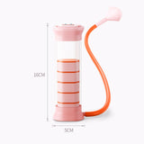 Maxbell Breathing Exercise Device 20-100G Adjustable Gym Exhalation Trainer for Lung Pink