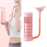 Maxbell Breathing Exercise Device 20-100G Adjustable Gym Exhalation Trainer for Lung Pink