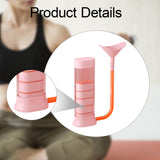 Maxbell Breathing Exercise Device 20-100G Adjustable Gym Exhalation Trainer for Lung Pink