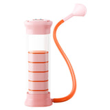 Maxbell Breathing Exercise Device 20-100G Adjustable Gym Exhalation Trainer for Lung Pink