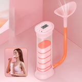 Maxbell Breathing Exercise Device 20-100G Adjustable Gym Exhalation Trainer for Lung Pink