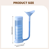 Maxbell Breathing Exercise Device 20-100G Adjustable Gym Exhalation Trainer for Lung Blue
