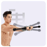 Maxbell 2Pcs Ropeless Battle Rope Premium for Hiit Workouts Strength Training Office