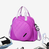 Maxbell Tennis Bag Players Large Capacity Outdoor Sports Professional Tennis Handbag Purple