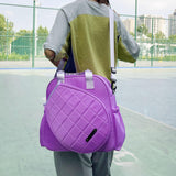 Maxbell Tennis Bag Players Large Capacity Outdoor Sports Professional Tennis Handbag Purple
