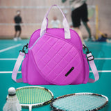 Maxbell Tennis Bag Players Large Capacity Outdoor Sports Professional Tennis Handbag Purple