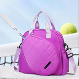 Maxbell Tennis Bag Players Large Capacity Outdoor Sports Professional Tennis Handbag Purple
