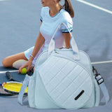 Maxbell Tennis Bag Players Large Capacity Outdoor Sports Professional Tennis Handbag Blue