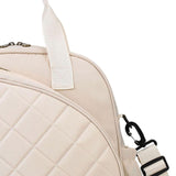 Maxbell Tennis Bag Players Large Capacity Outdoor Sports Professional Tennis Handbag Beige