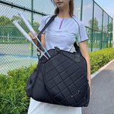 Maxbell Tennis Bag Players Large Capacity Outdoor Sports Professional Tennis Handbag Black
