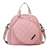 Maxbell Tennis Bag Players Large Capacity Outdoor Sports Professional Tennis Handbag Pink