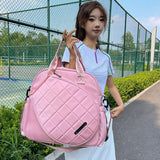 Maxbell Tennis Bag Players Large Capacity Outdoor Sports Professional Tennis Handbag Pink
