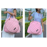 Maxbell Tennis Bag Players Large Capacity Outdoor Sports Professional Tennis Handbag Pink