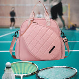 Maxbell Tennis Bag Players Large Capacity Outdoor Sports Professional Tennis Handbag Pink