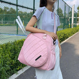 Maxbell Tennis Bag Players Large Capacity Outdoor Sports Professional Tennis Handbag Pink