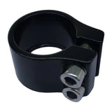 Maxbell Bicycle Seat Tube Clamp Lightweight Easy Installation 30.5 mm Tightener Clip Black