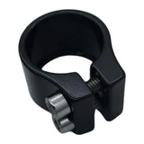 Maxbell Bicycle Seat Tube Clamp Lightweight Easy Installation 30.5 mm Tightener Clip Black