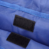 Maxbell Drawstring Backpack Fitness Drawstring Gym Bag for Shopping Badminton Tennis Blue