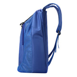 Maxbell Drawstring Backpack Fitness Drawstring Gym Bag for Shopping Badminton Tennis Blue