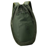 Maxbell Drawstring Backpack Fitness Drawstring Gym Bag for Shopping Badminton Tennis Green
