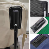 Maxbell 2 Pieces Camping Chair Backrest Tube Cover Reusable for Outdoor Garden Patio 14mm