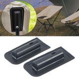 Maxbell 2 Pieces Camping Chair Backrest Tube Cover Reusable for Outdoor Garden Patio 16mm