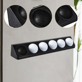 Maxbell Golf Ball Display Case Souvenir Golfball Collections Golf Ball Storage Stand black