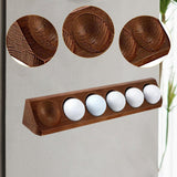 Maxbell Golf Ball Display Case Souvenir Golfball Collections Golf Ball Storage Stand brown