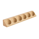 Maxbell Golf Ball Display Case Souvenir Golfball Collections Golf Ball Storage Stand wood color