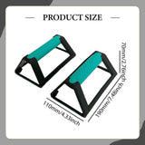 Maxbell 2x Push up Bar Sturdy Anti Slip Push up Stands for Gymnastics Indoor Floors