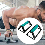 Maxbell 2x Push up Bar Sturdy Anti Slip Push up Stands for Gymnastics Indoor Floors