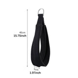 Maxbell 2Pcs Double Loop D Ring Straps Pilates Straps Gymnastics Yoga Ankle Home Gym