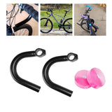 Maxbell Bike Handlebar Practical Bicycle Vice Bar for Outdoor Mountain Bikes Cycling Pink handlebar tape