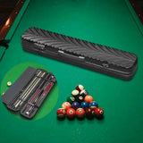 Maxbell Billiard Stick Case Foam Interior Scratch Resistant Hard Shell Pool Cue Case Black