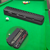 Maxbell Billiard Stick Case Foam Interior Scratch Resistant Hard Shell Pool Cue Case Black