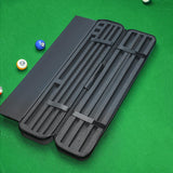 Maxbell Billiard Stick Case Foam Interior Scratch Resistant Hard Shell Pool Cue Case Black
