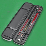 Maxbell Billiard Stick Case Foam Interior Scratch Resistant Hard Shell Pool Cue Case Silver