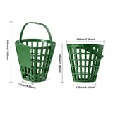 Maxbell Golf Ball Basket Golfball Container for Backyard Practice Course Accessories