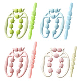 Maxbell 2 Pieces Massage Roller Multifunctional Muscle Roller for Arms Indoor Sports pink