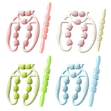 Maxbell 2 Pieces Massage Roller Multifunctional Muscle Roller for Arms Indoor Sports pink