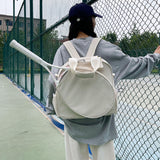 Maxbell Tennis Gym Bag Outdoor Stylish for Women Backpack Portable Tennis Racket Bag White