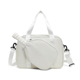 Maxbell Tennis Tote Bags Lightweight Tennis Racquet Bag for Outdoor Travel Women Men White