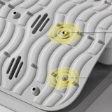 Back Stretcher Lightweight Portable Back Support for Office Chair Car Seat grey