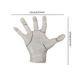 Hand Shape Basketball Holder Art Decor for for Basketball Gifts for Men Boys White