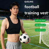 Training Vest with Pocket Hockey Wearable Gym Equipment Soccer Tracker Vest M